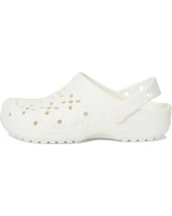 Crocs Kids Classic Clogs with Floral Cut Out Design (Little Kid/Big Kid) -Komat Crocs Store 51RRXezQXPL. AC SR736920