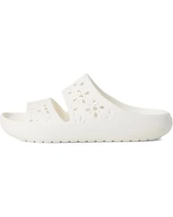 Crocs Classic Sandals 2.0 with Floral Cutout Design -Komat Crocs Store 51snfnejqL. AC SR736920