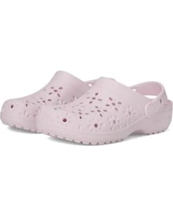 Crocs Kids Classic Clogs with Floral Cut Out Design (Little Kid/Big Kid) -Komat Crocs Store 51zQuS2KVqL. AC SR736920