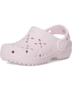 Crocs Kids Classic Clogs with Floral Cut Out Design (Toddler) -Komat Crocs Store 619YgjxorSL. AC SR736920