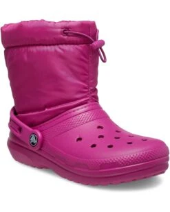 Crocs Kids Classic Lined Neo Puff Boot (Little Kid/Big Kid) | Boots -Komat Crocs Store 61MQ6slaYdL. AC SR736920