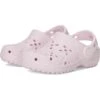 Crocs Kids Classic Clogs with Floral Cut Out Design (Toddler)
