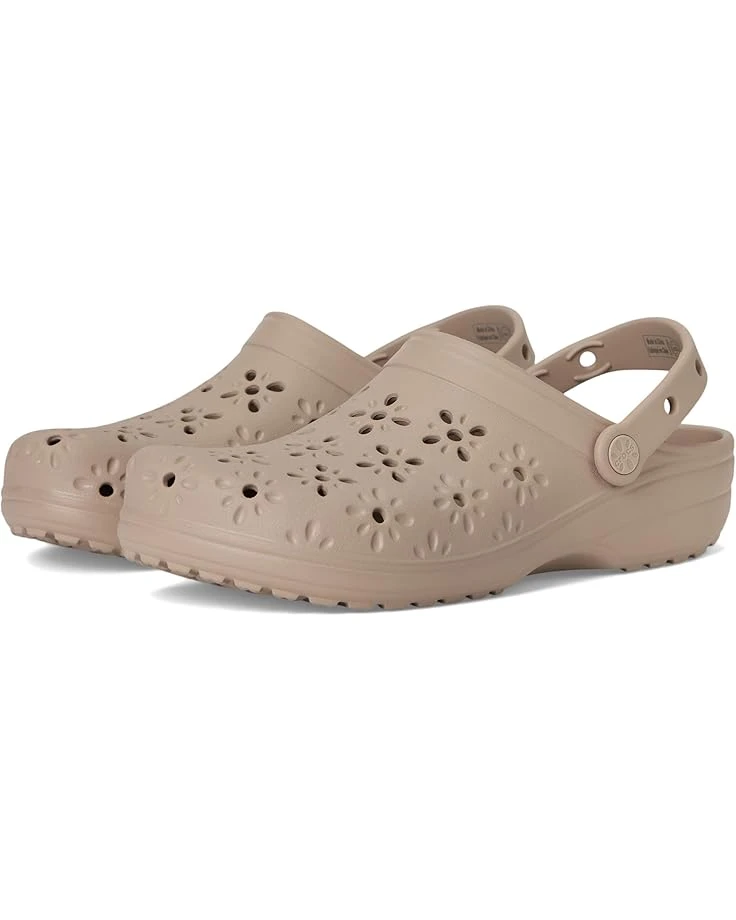 Crocs Classic Clogs with Floral Cut Out Design 11 Crocs Classic Clogs with Floral Cut Out Design - Image 11