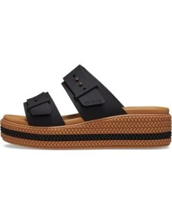 Crocs Brooklyn Buckle Low Wedge | Sandals -Komat Crocs Store 61WUtQBRqeL. AC SR736920