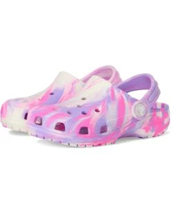 Crocs Kids Classic Marbled Tie-Dye Clog (Toddler) | Clogs -Komat Crocs Store 61cDuf32pfL. AC SR736920
