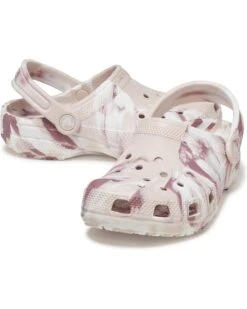 Crocs Kids Classic Marbled Tie-Dye Clog (Toddler) | Clogs -Komat Crocs Store 711BaXIllsL. AC SR736920 1