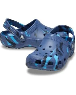 Crocs Kids Classic Marbled Tie-Dye Clog (Little Kid/Big Kid) | Clogs -Komat Crocs Store 714MkvQXlqL. AC SR736920