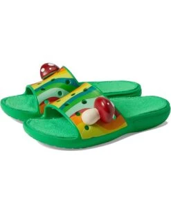 Zen Garden Sensory Classic Crocs Terry Cloth Slide | Sandals