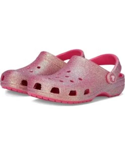 Crocs Kids Classic Glitter Clogs (Little Kid/Big Kid) -Komat Crocs Store 81mToOPPKAL. AC SR736920